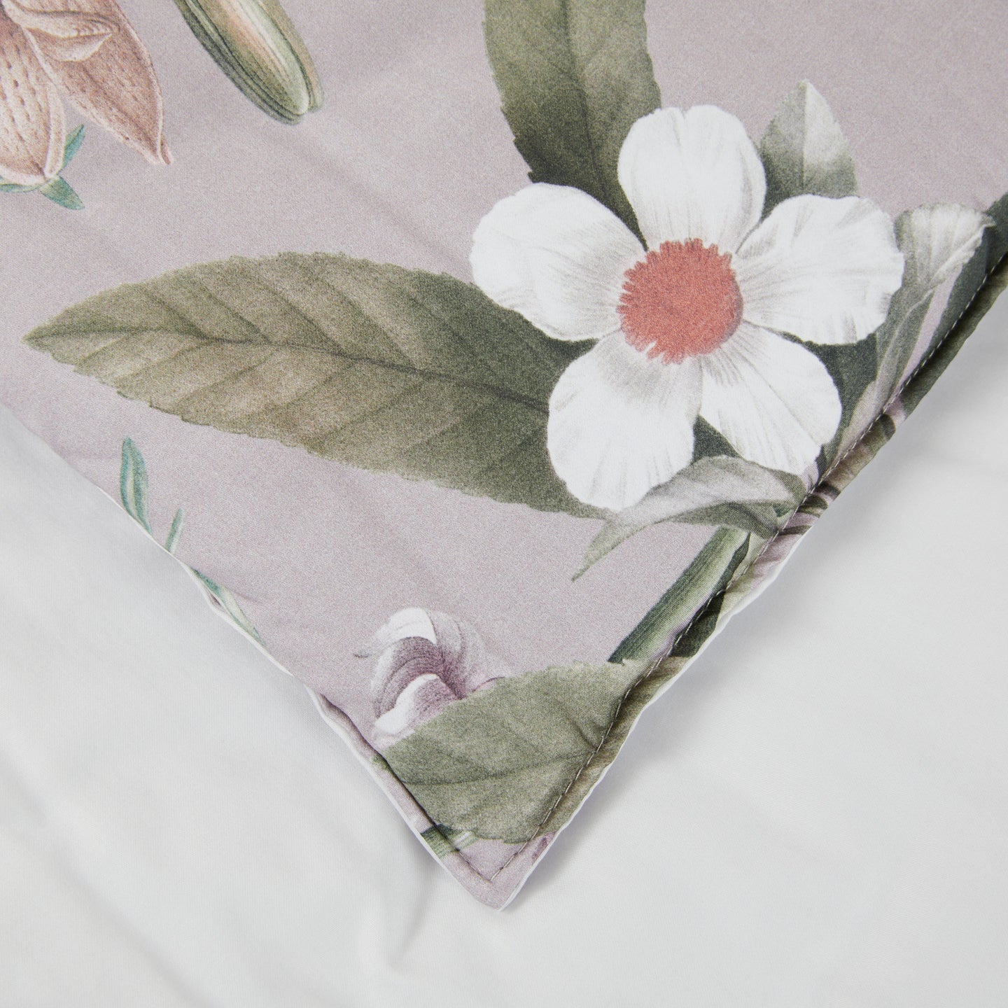 Trapunta Mirabello Winter Garden Floreale in Raso di cotone