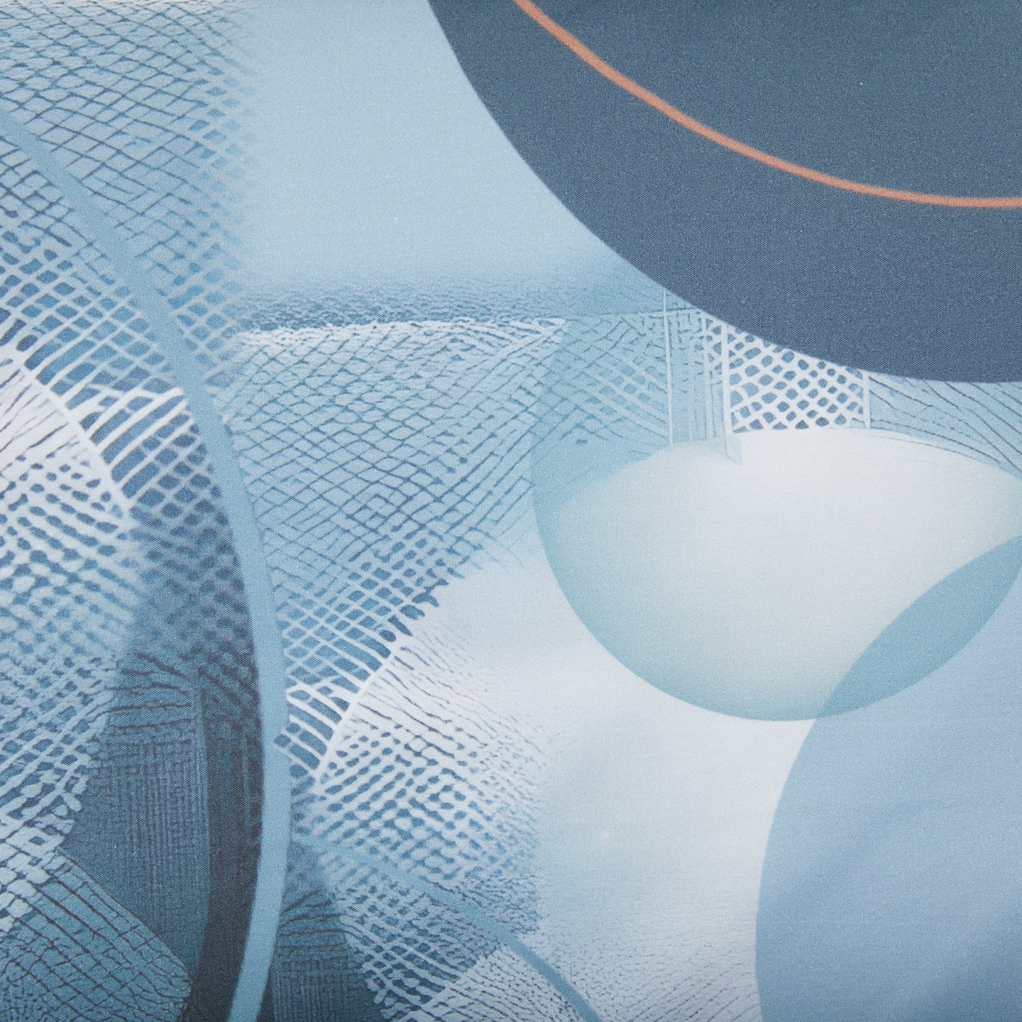 Completo Lenzuola Carrara Storm Moderno in Percalle