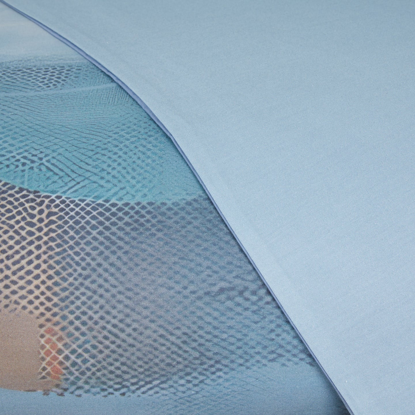 Copripiumino con federe Carrara Storm Moderno in Percalle