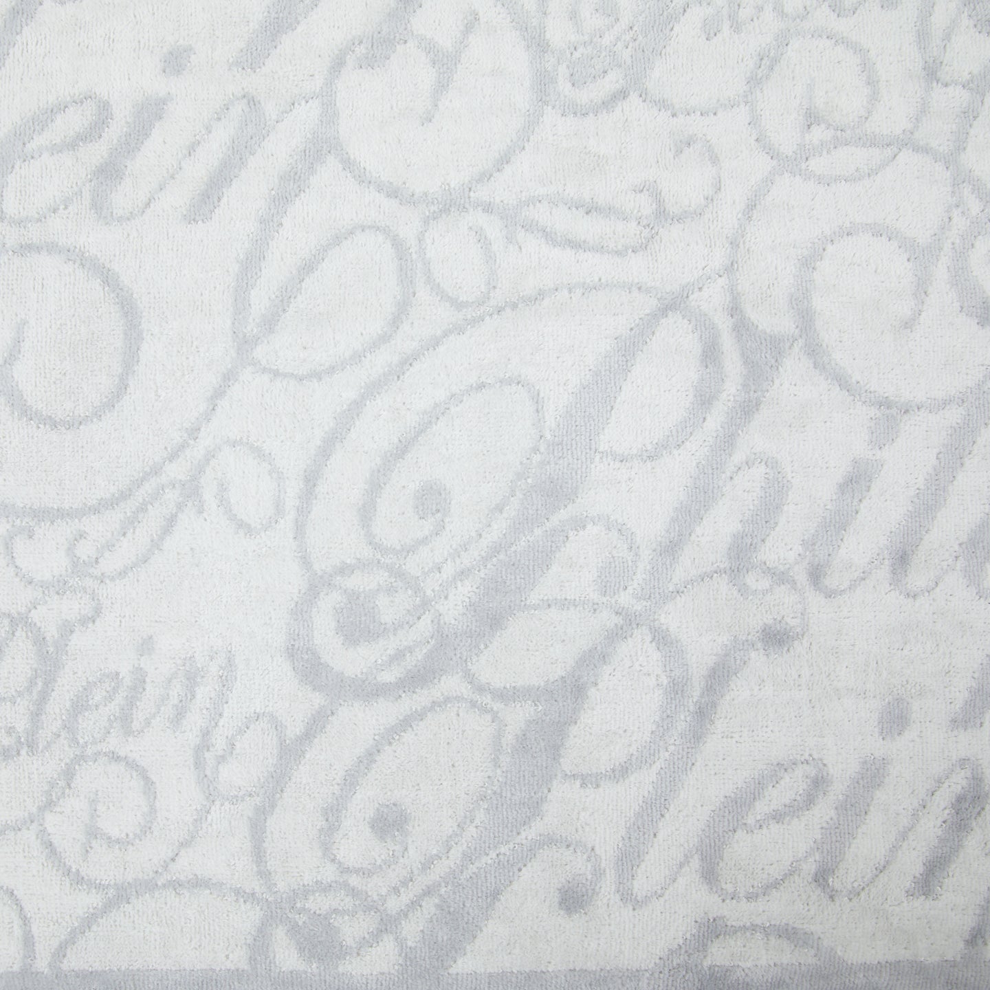 Telo Bagno Philipp Plein Script Moderno in Spugna