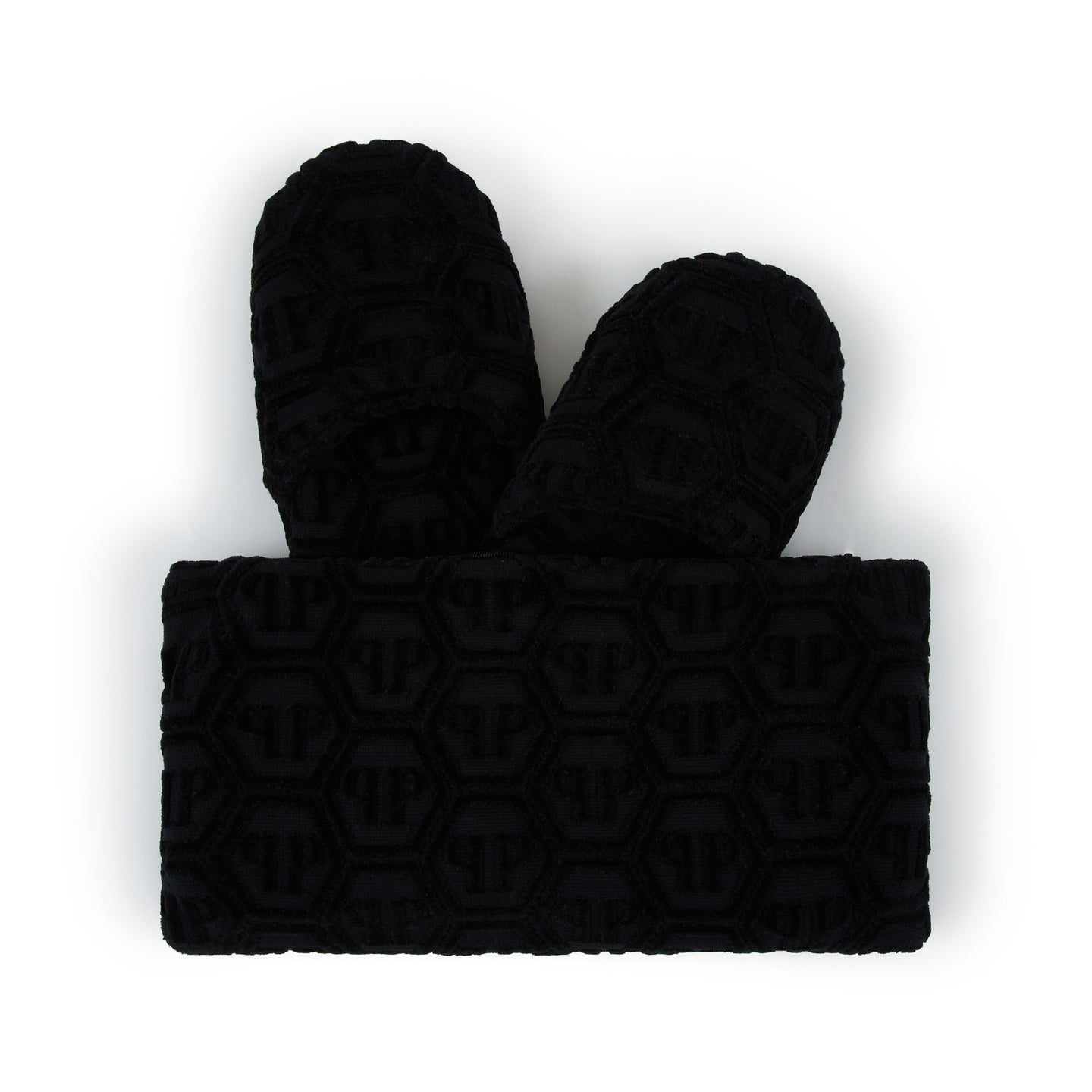 Ciabatte Philipp Plein Hexagon Tinta Unita in Spugna