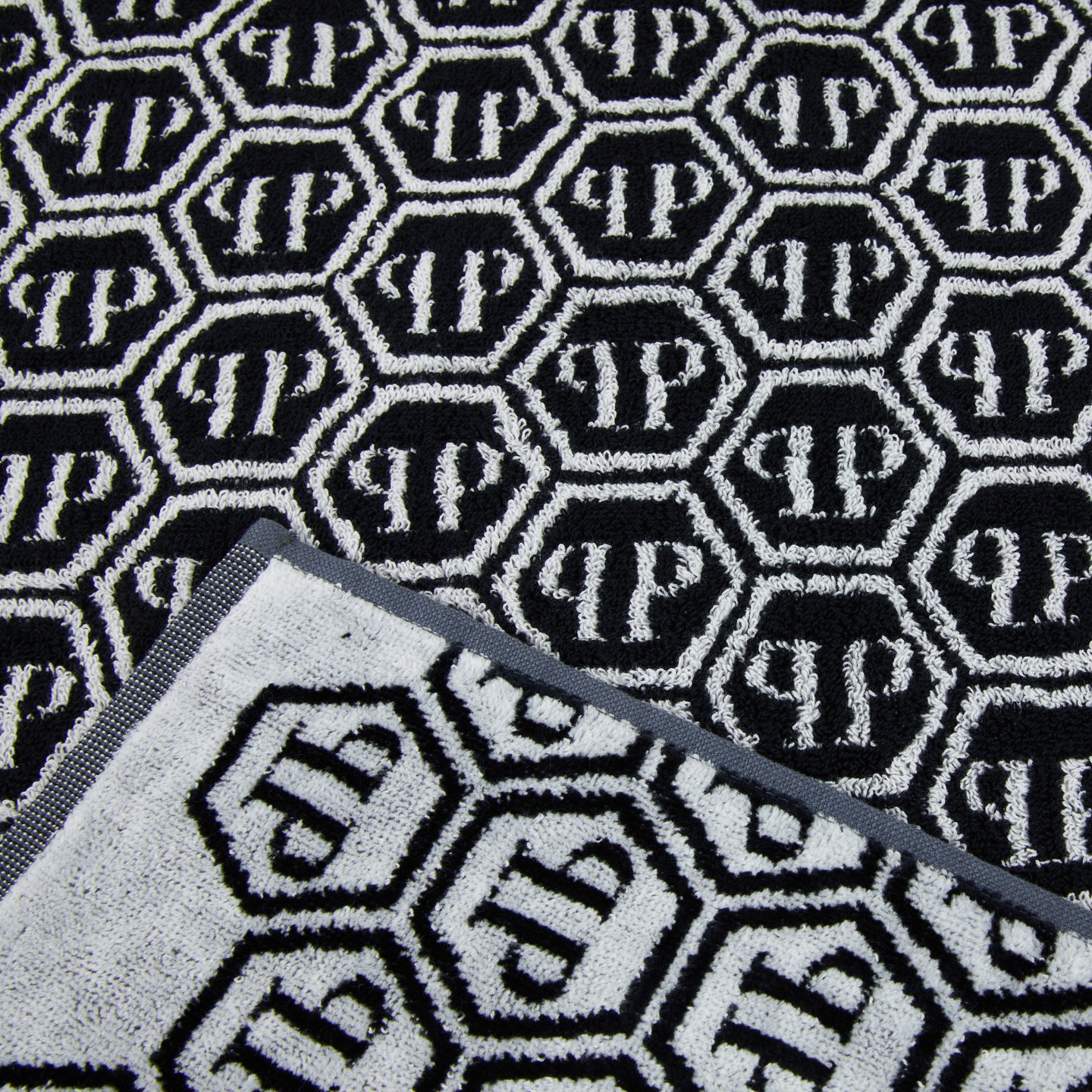 Asciugamano con Ospite Philipp Plein Pattern Moderno in Spugna