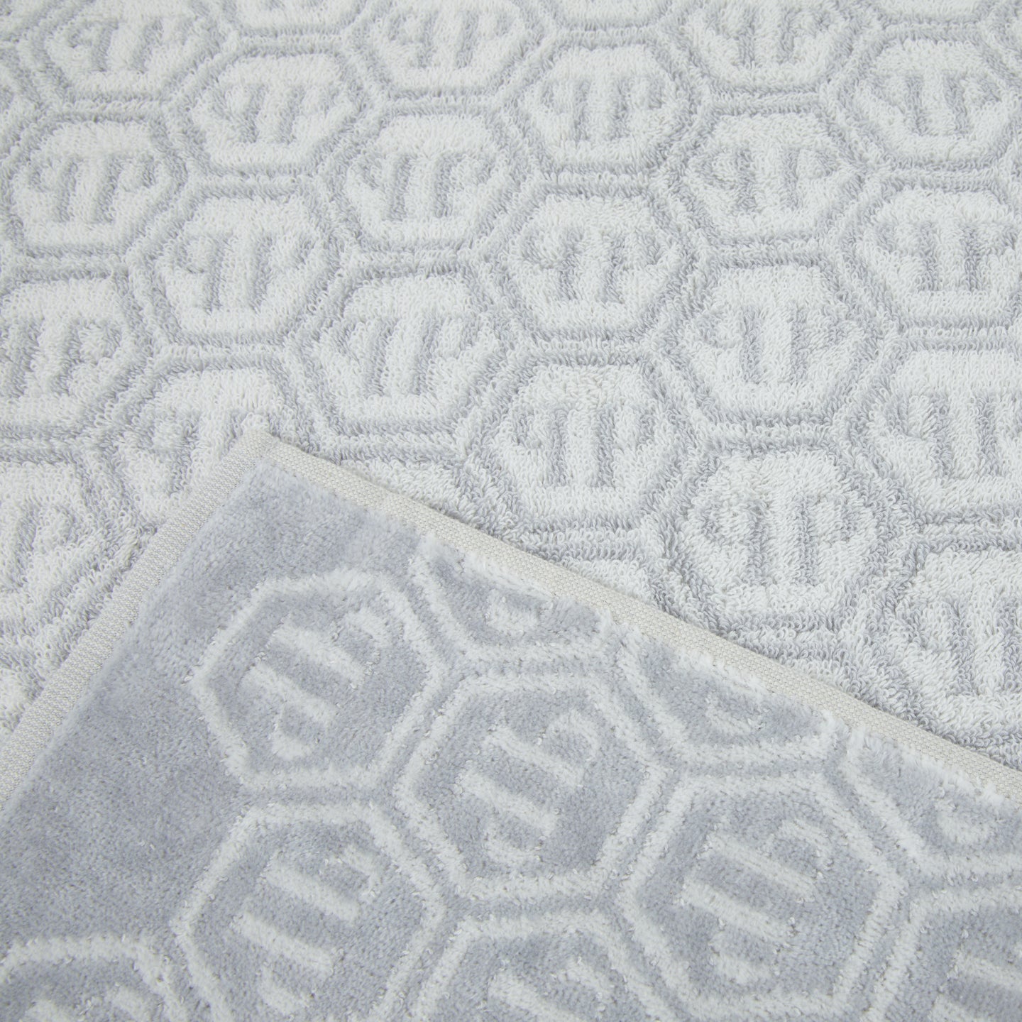 Telo Bagno Philipp Plein Pattern Moderno in Spugna