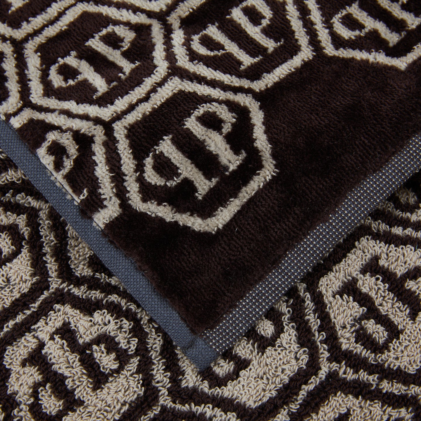 Telo Bagno Philipp Plein Pattern Moderno in Spugna