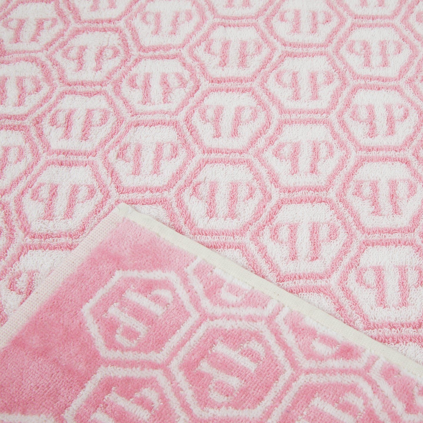 Telo Bagno Philipp Plein Pattern Moderno in Spugna