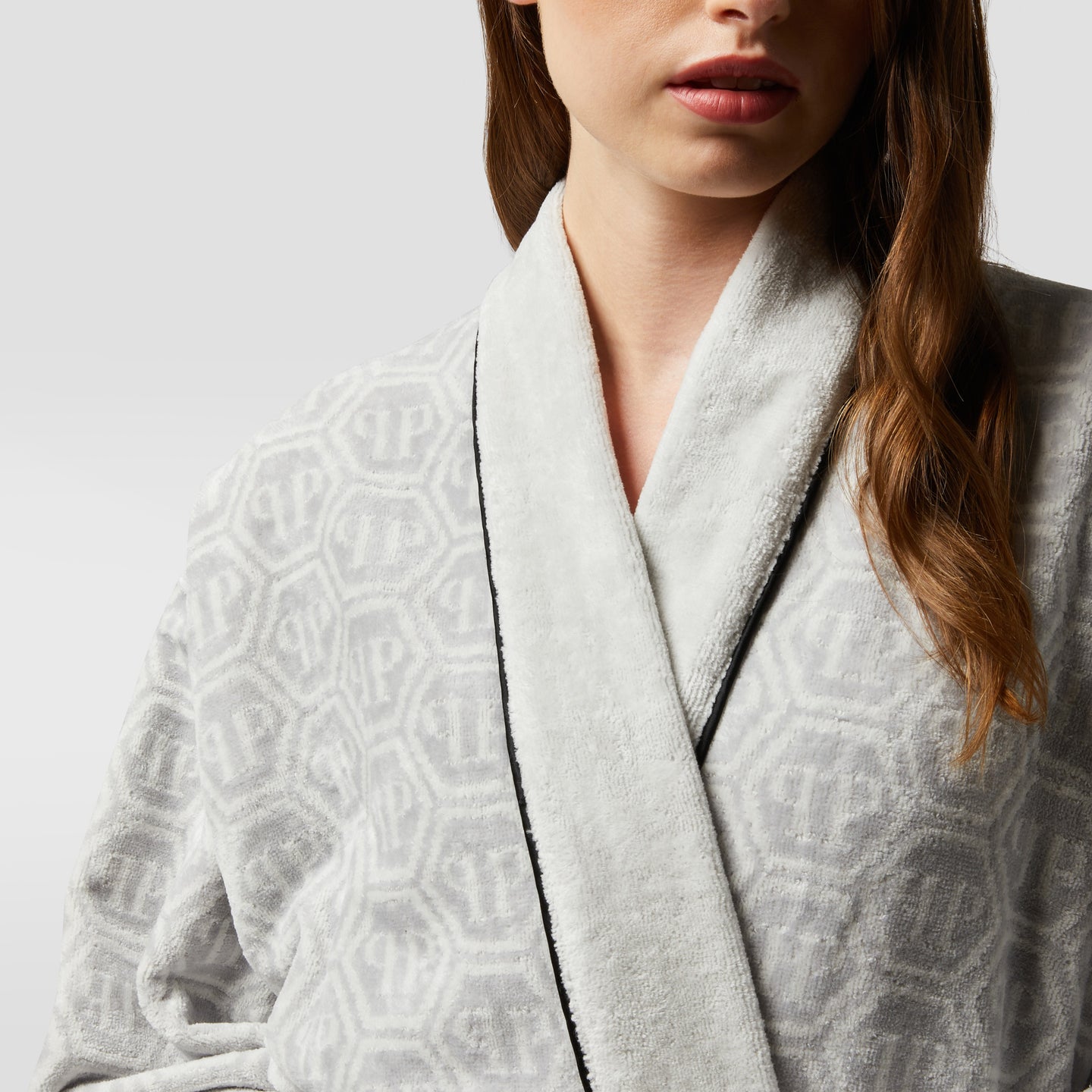 Kimono Philipp Plein Pattern Moderno in Spugna