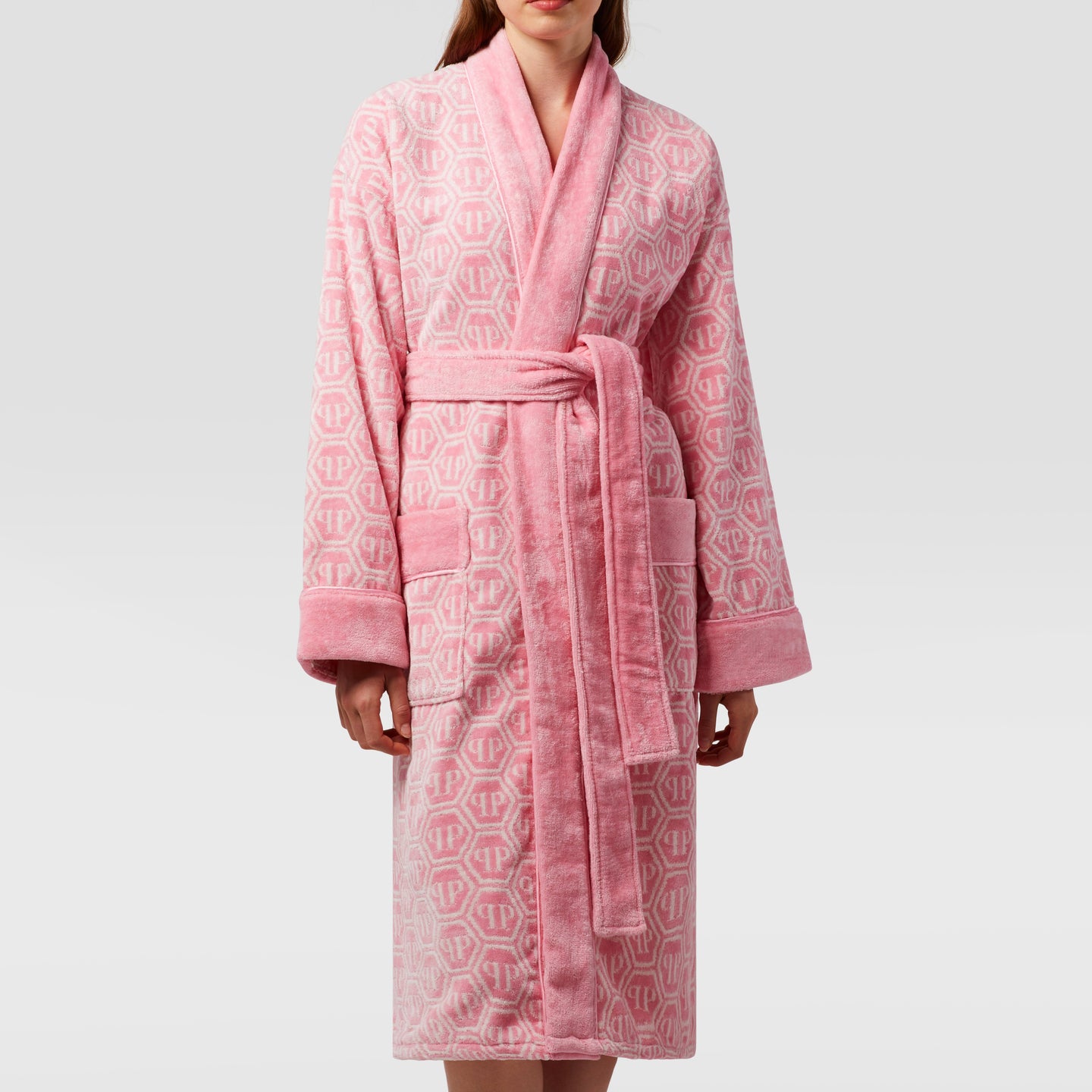 Kimono Philipp Plein Pattern Moderno in Spugna