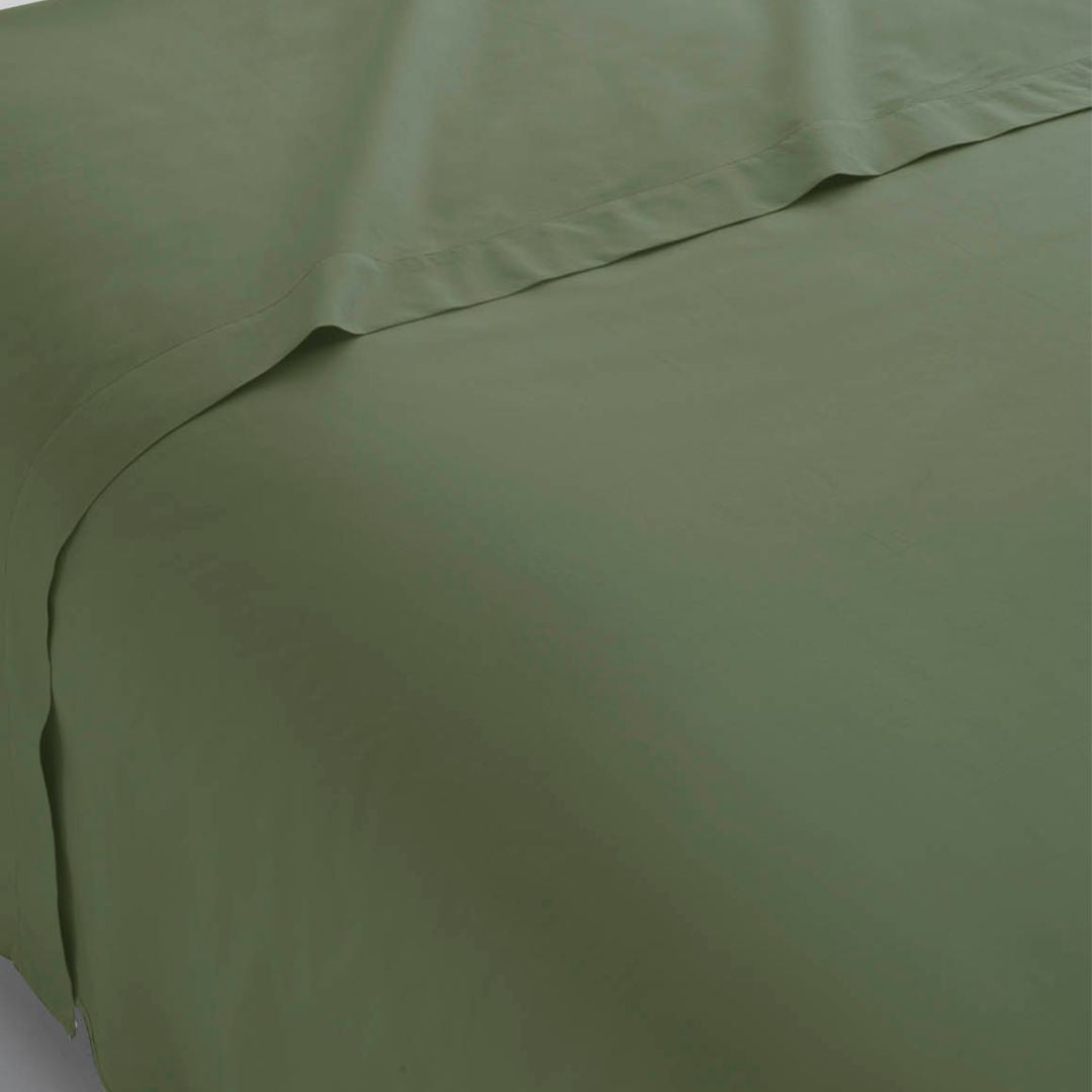 Lenzuolo Superiore Mirabello Luisiana Louisiana Tinta Unita in Percalle Luisiana