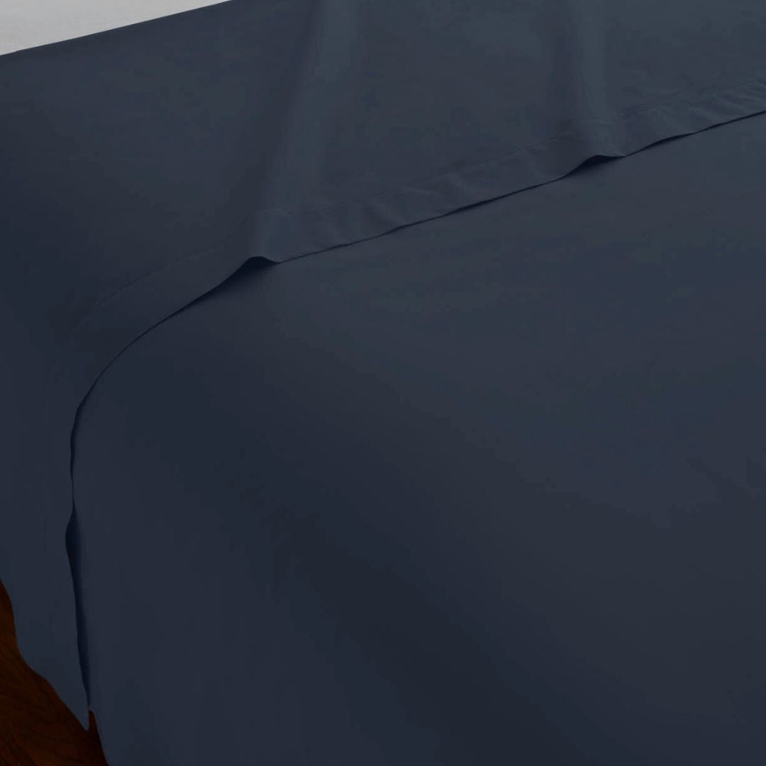 Lenzuolo Superiore Mirabello Luisiana Louisiana Tinta Unita in Percalle Luisiana