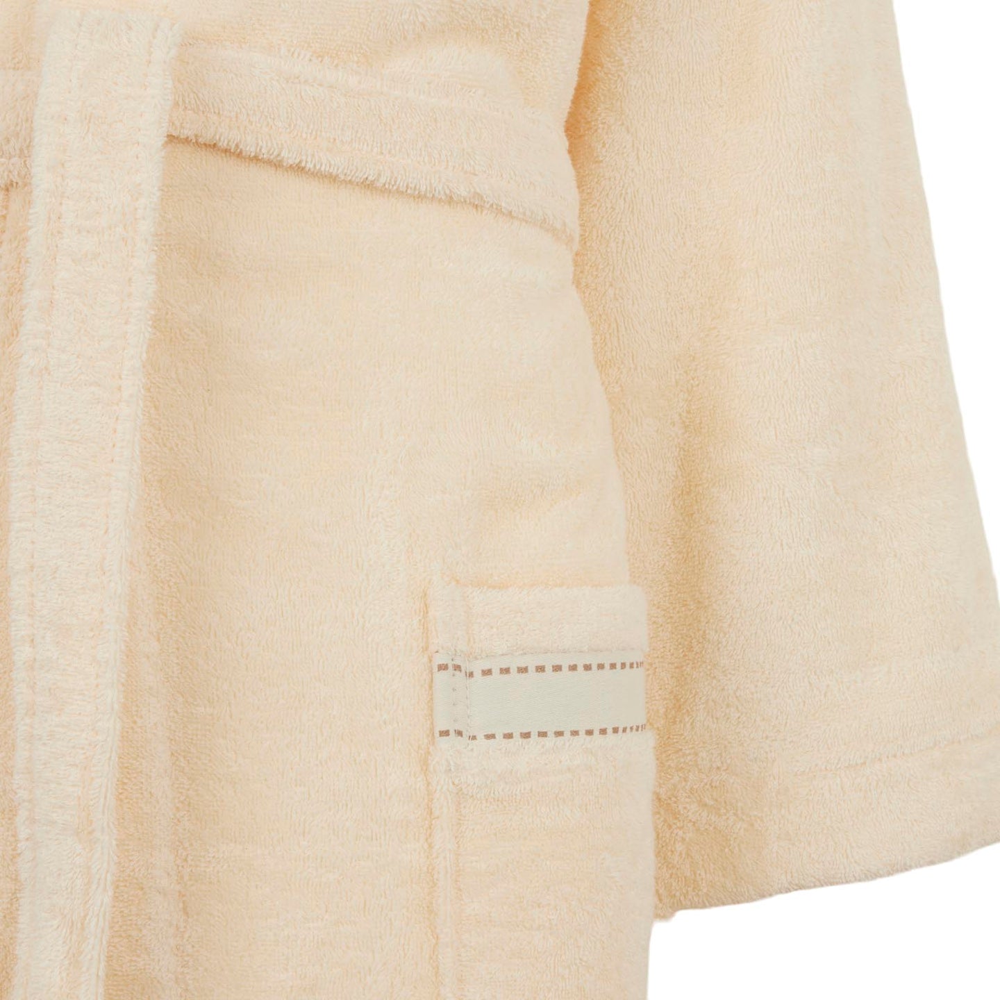 Accappatoio con Cappuccio Trussardi Ribbon Tinta Unita in Cotone