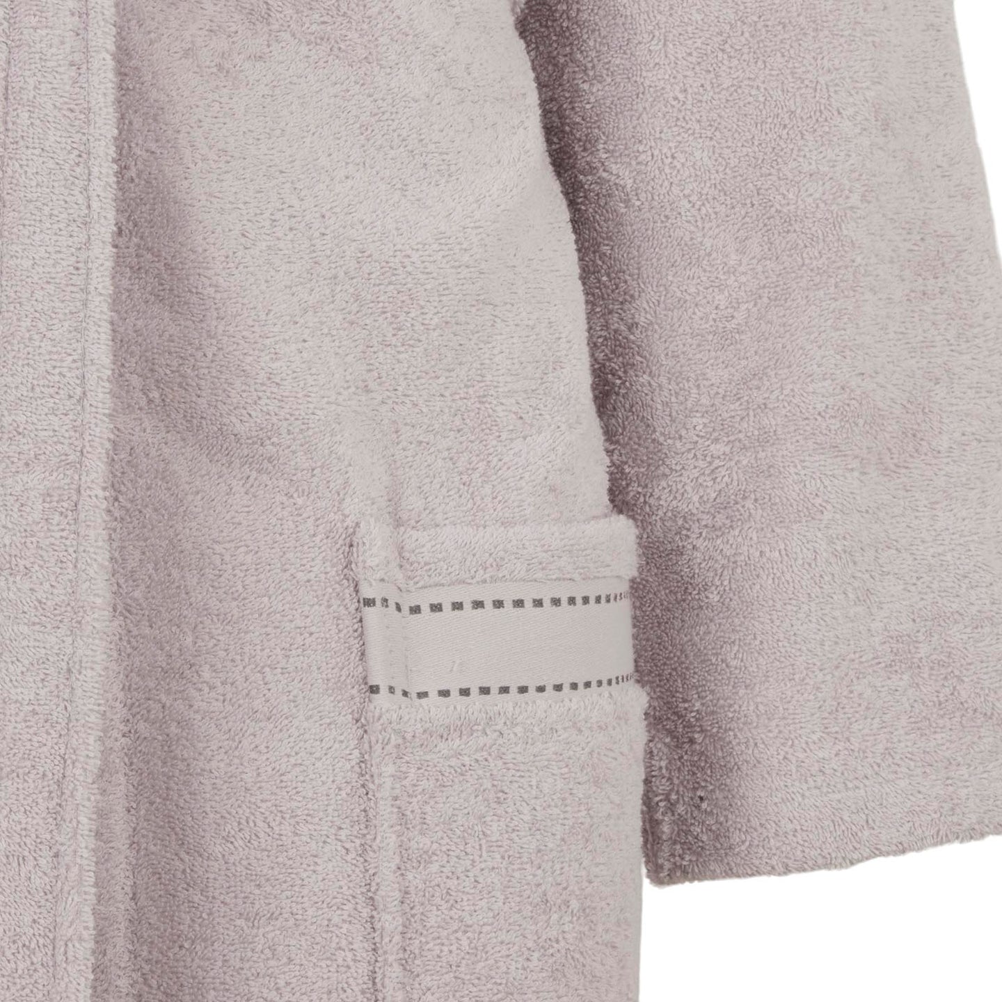 Accappatoio con Cappuccio Trussardi Ribbon Tinta Unita in Cotone