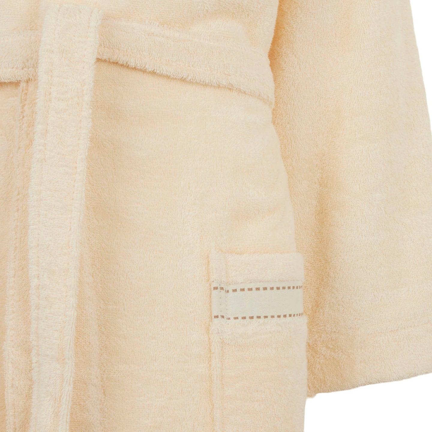 Accappatoio con Cappuccio Trussardi Ribbon Tinta Unita in Cotone