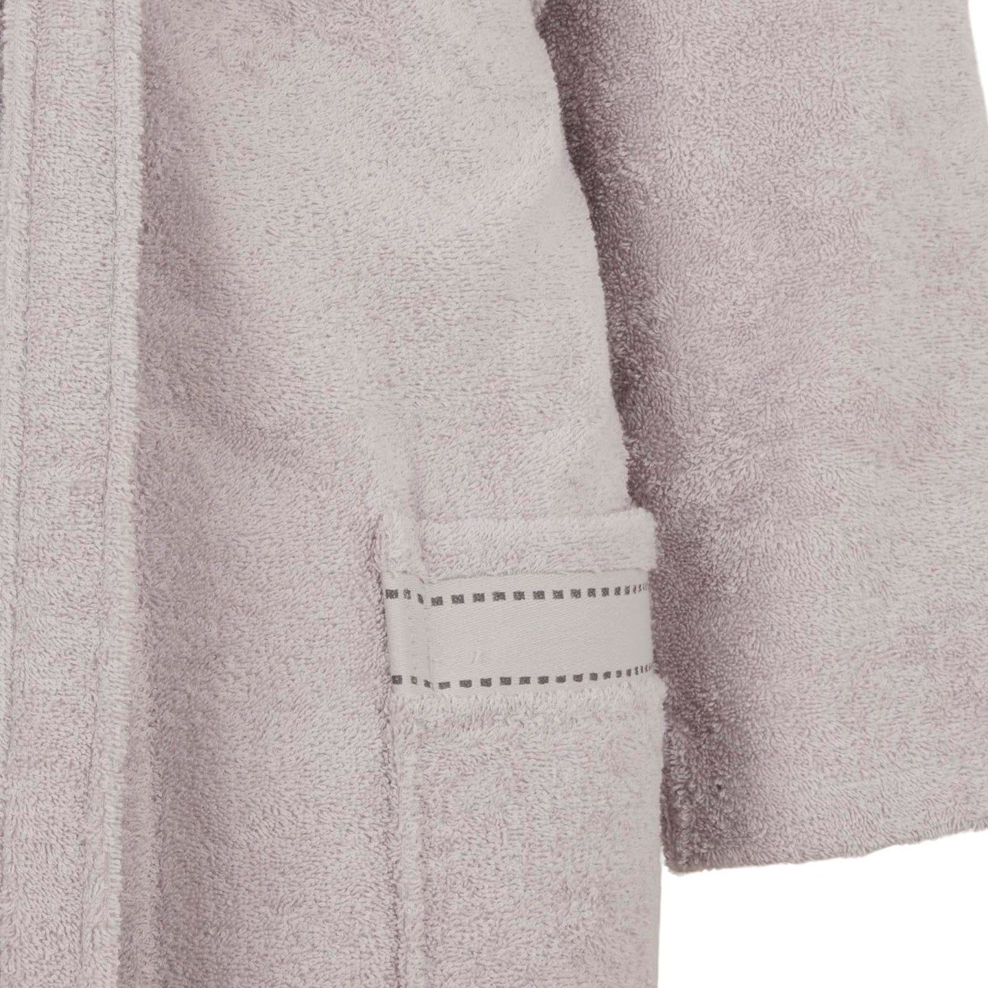 Accappatoio con Cappuccio Trussardi Ribbon Tinta Unita in Cotone