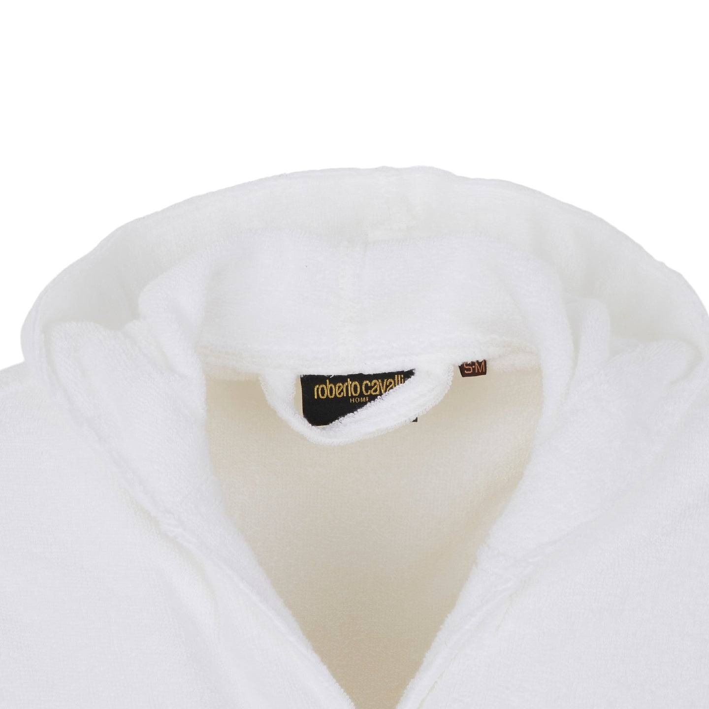 Accappatoio con Cappuccio Roberto Cavalli Gold-new Barocco in Spugna