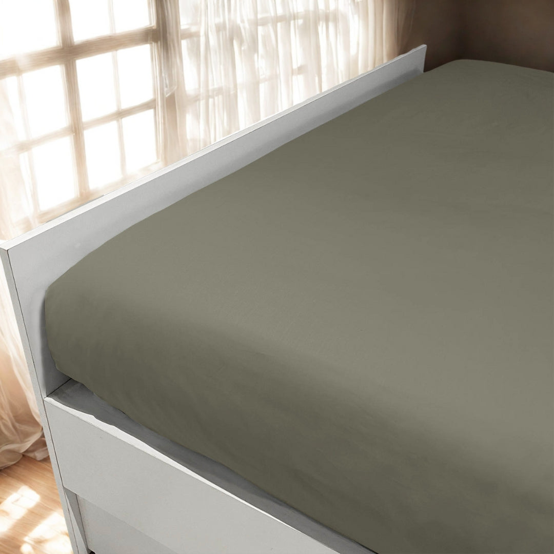 Completo Lenzuola Mirabello Luisiana Louisiana Tinta Unita in Percalle Luisiana