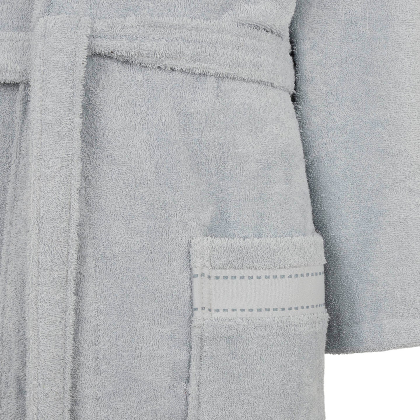 Accappatoio con Cappuccio Trussardi Ribbon Tinta Unita in Cotone