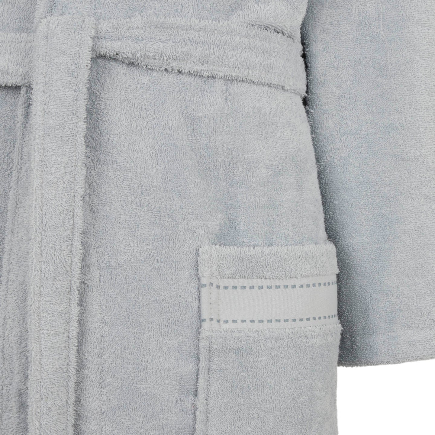 Accappatoio con Cappuccio Trussardi Ribbon Tinta Unita in Cotone