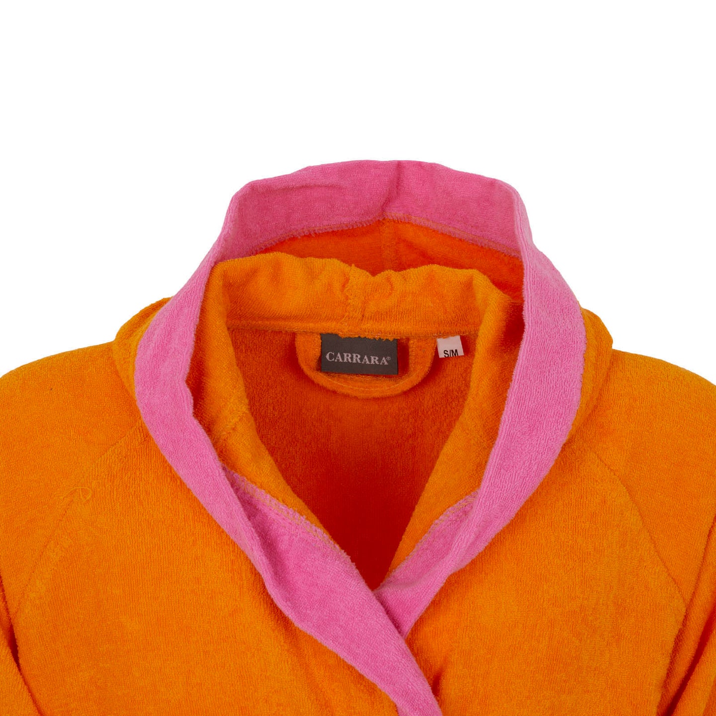 Accappatoio con Cappuccio Carrara Fyber Voyage Moderno in Spugna