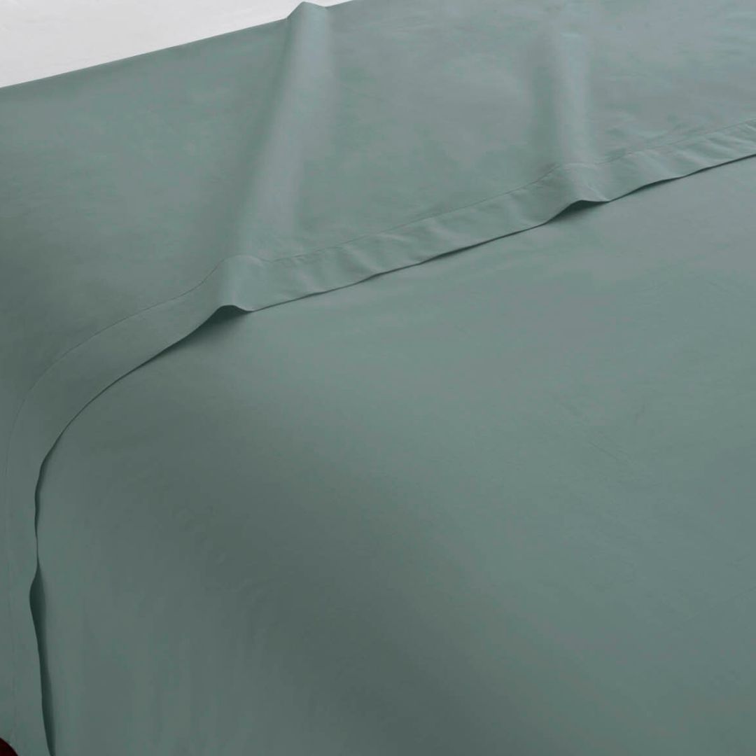 Lenzuolo Superiore Mirabello Luisiana Louisiana Tinta Unita in Percalle Luisiana