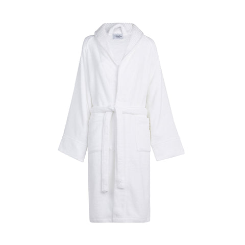 Accappatoio a Scialle Bellora Fiocco Tinta Unita in Spugna