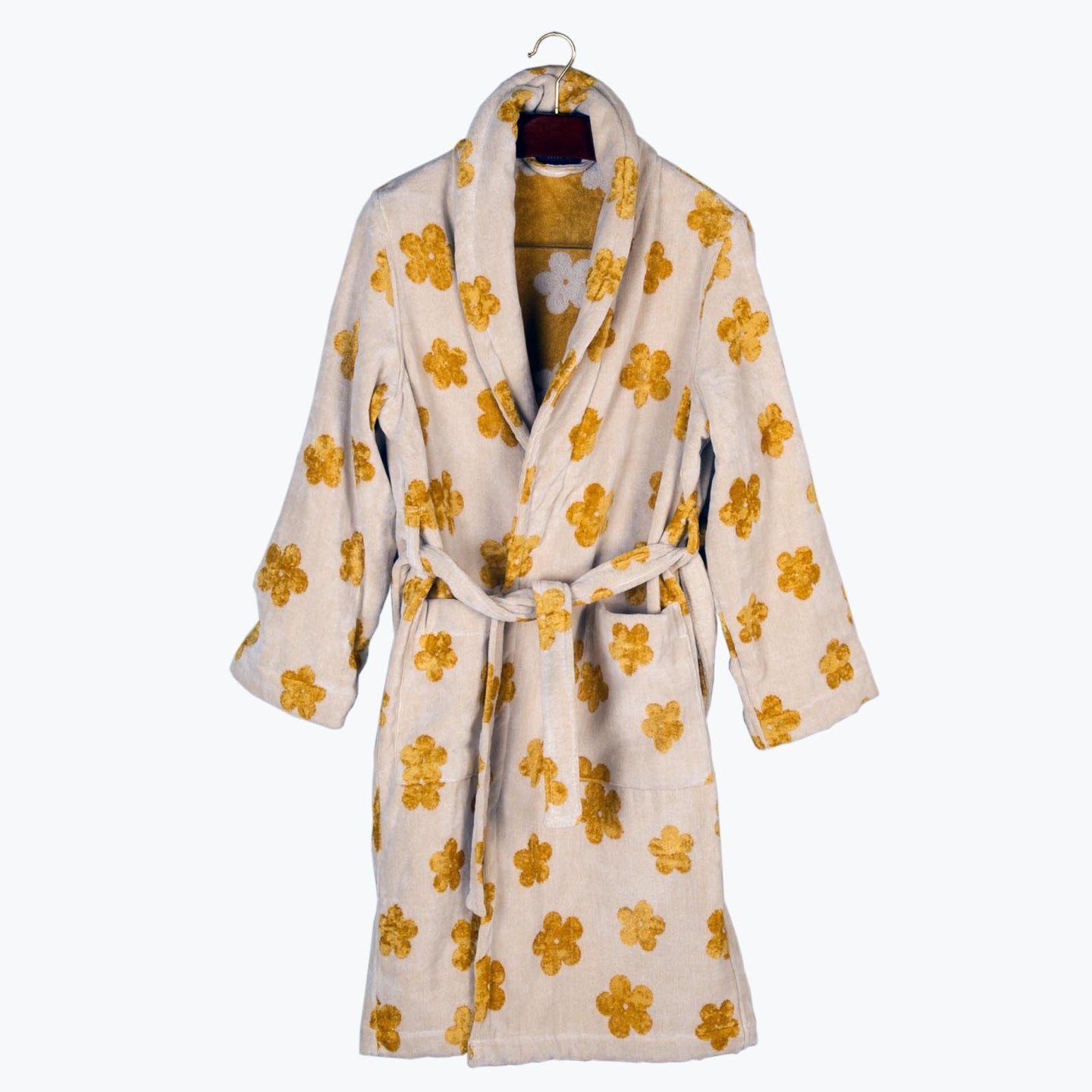 Accappatoio a Scialle Carrara Urbino-gold Moderno in Spugna