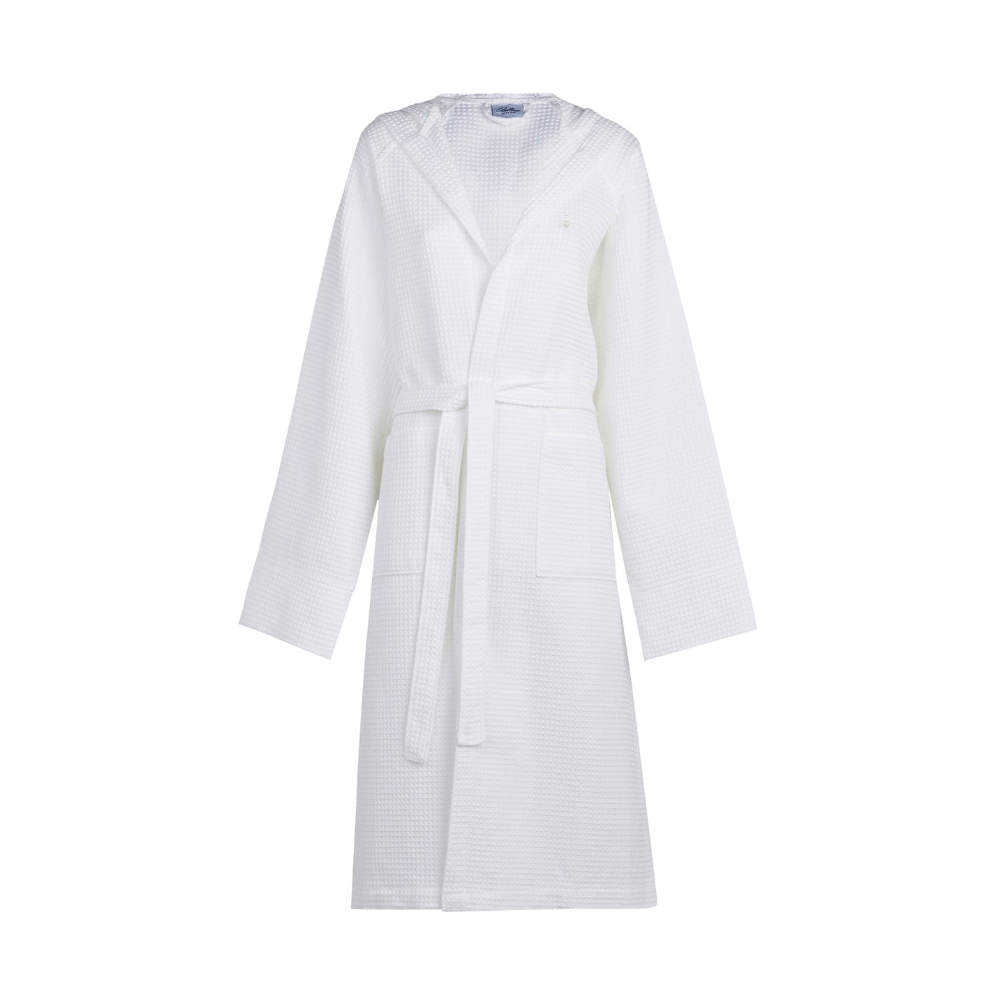 Accappatoio con Cappuccio Bellora Ape Tinta Unita in Nido d'ape