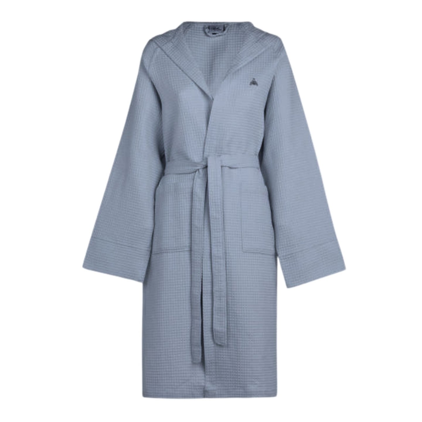 Accappatoio con Cappuccio Bellora Ape Tinta Unita in Nido d'ape