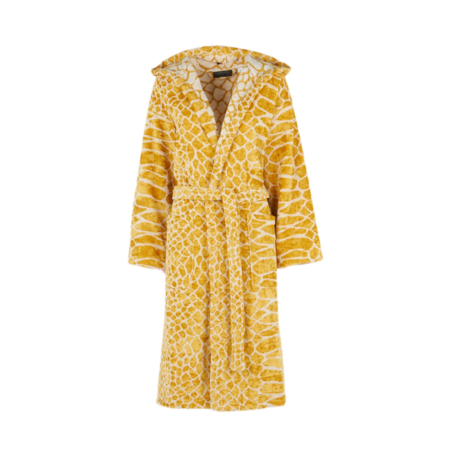 Accappatoio con Cappuccio Carrara Gold taipan Moderno in Spugna