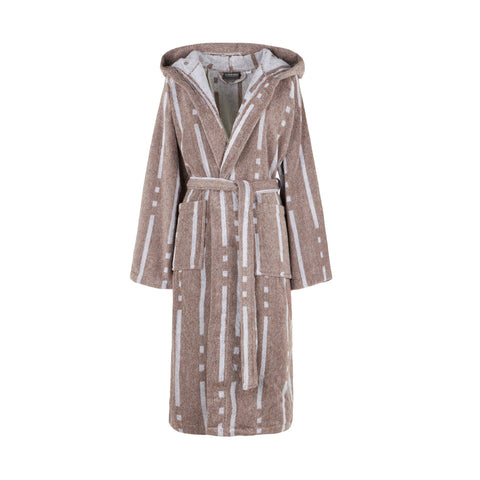 Accappatoio con Cappuccio Carrara Savage Moderno in Spugna