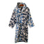 Accappatoio con Cappuccio Carrara Claude Moderno in Cotone