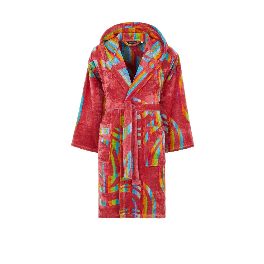 Accappatoio con Cappuccio Carrara Halaveli Moderno in Spugna