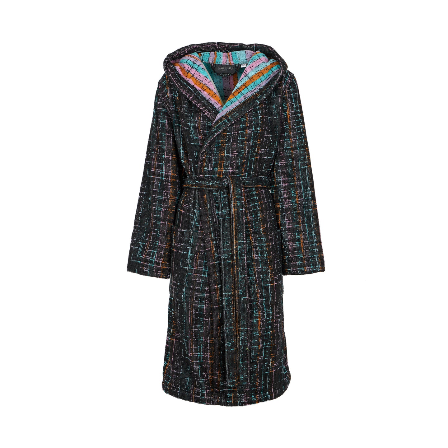 Accappatoio con Cappuccio Carrara Fashion Moderno in Spugna