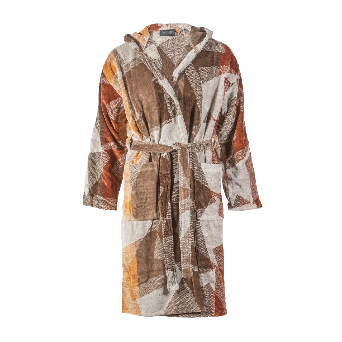 Accappatoio con Cappuccio Carrara Washington Moderno in Spugna