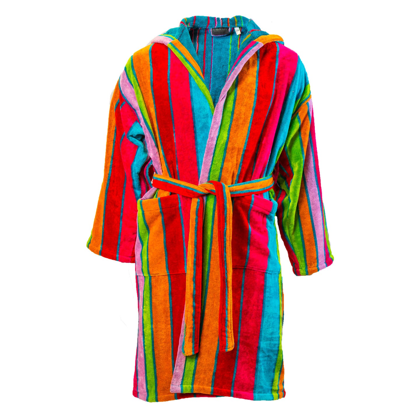 Accappatoio con Cappuccio Carrara Tilos Moderno in Spugna