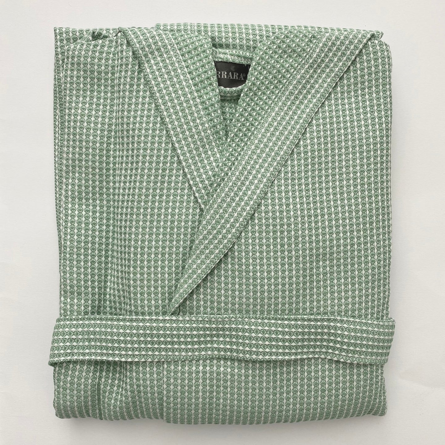 Accappatoio con Cappuccio Carrara Fyber Marsiglia Tinta Unita in Nido d'ape