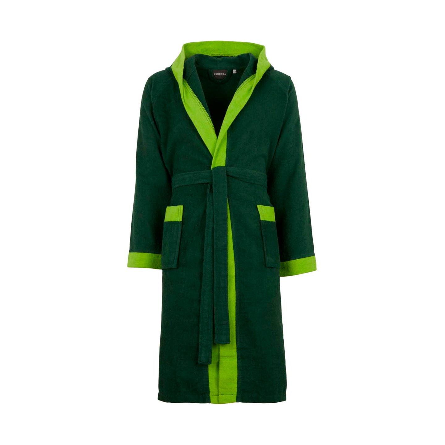 Accappatoio con Cappuccio Carrara Fyber Voyage Moderno in Spugna