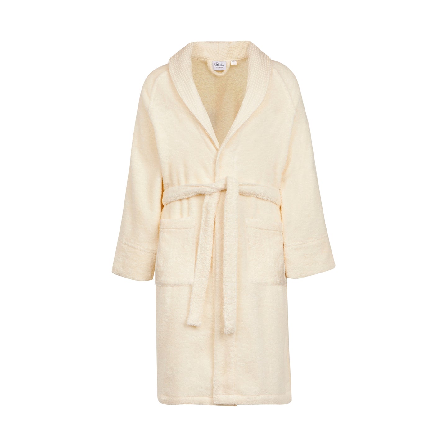 Accappatoio Scialle Bellora Continuat. Fiocco Tinta Unita in Spugna