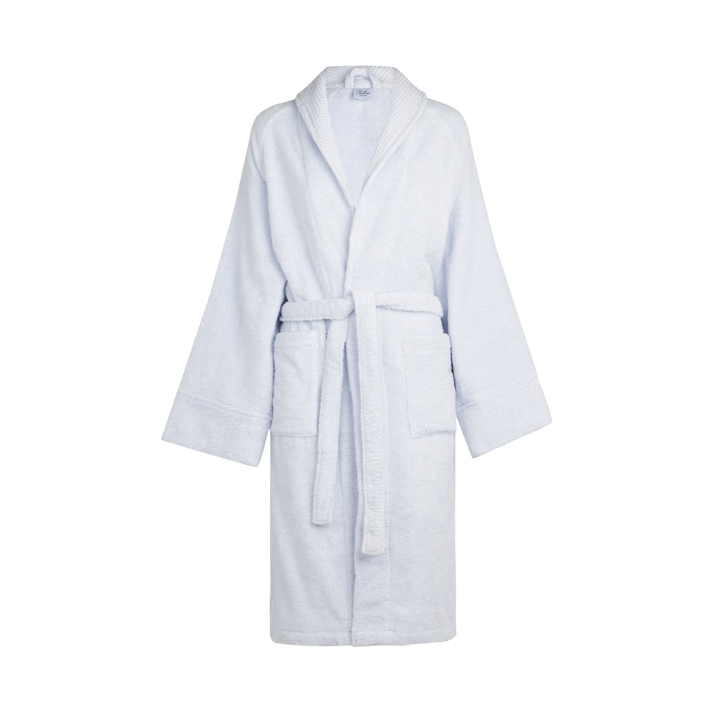 Accappatoio a Scialle Bellora Fiocco Tinta Unita in Spugna