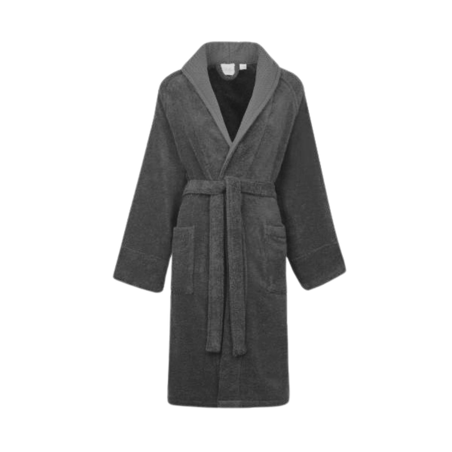 Accappatoio a Scialle Bellora Fiocco Tinta Unita in Spugna