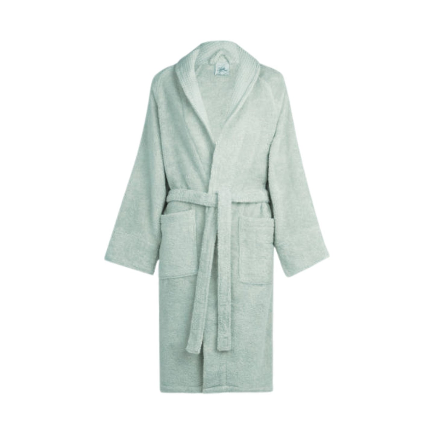 Accappatoio a Scialle Bellora Fiocco Tinta Unita in Spugna