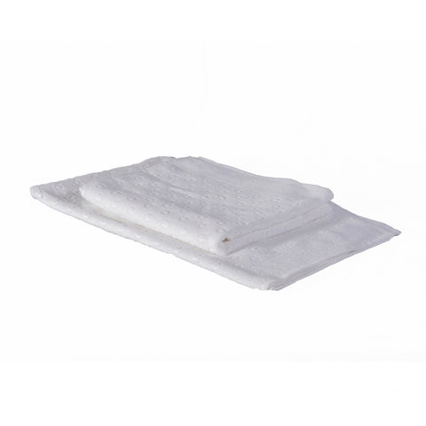 Asciugamano con Ospite Carrara Burano Moderno in Spugna