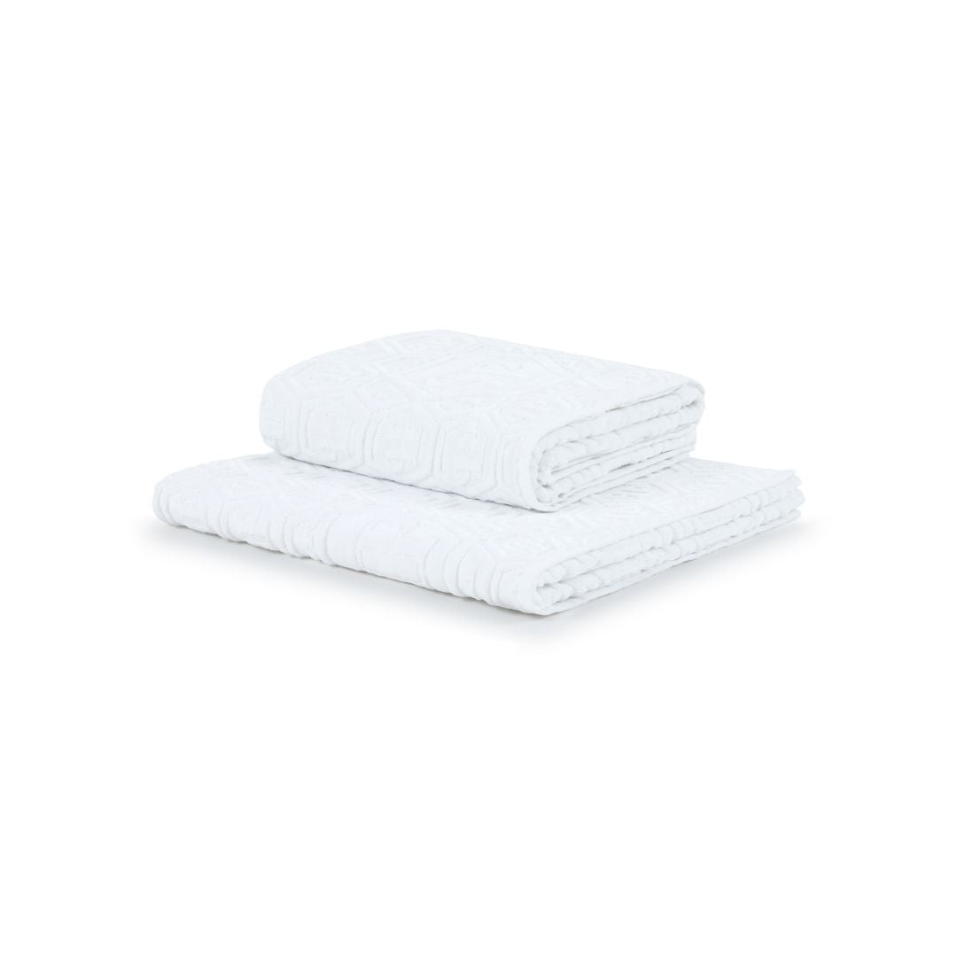 Asciugamano con Ospite Philipp Plein Hexagon Moderno in Spugna