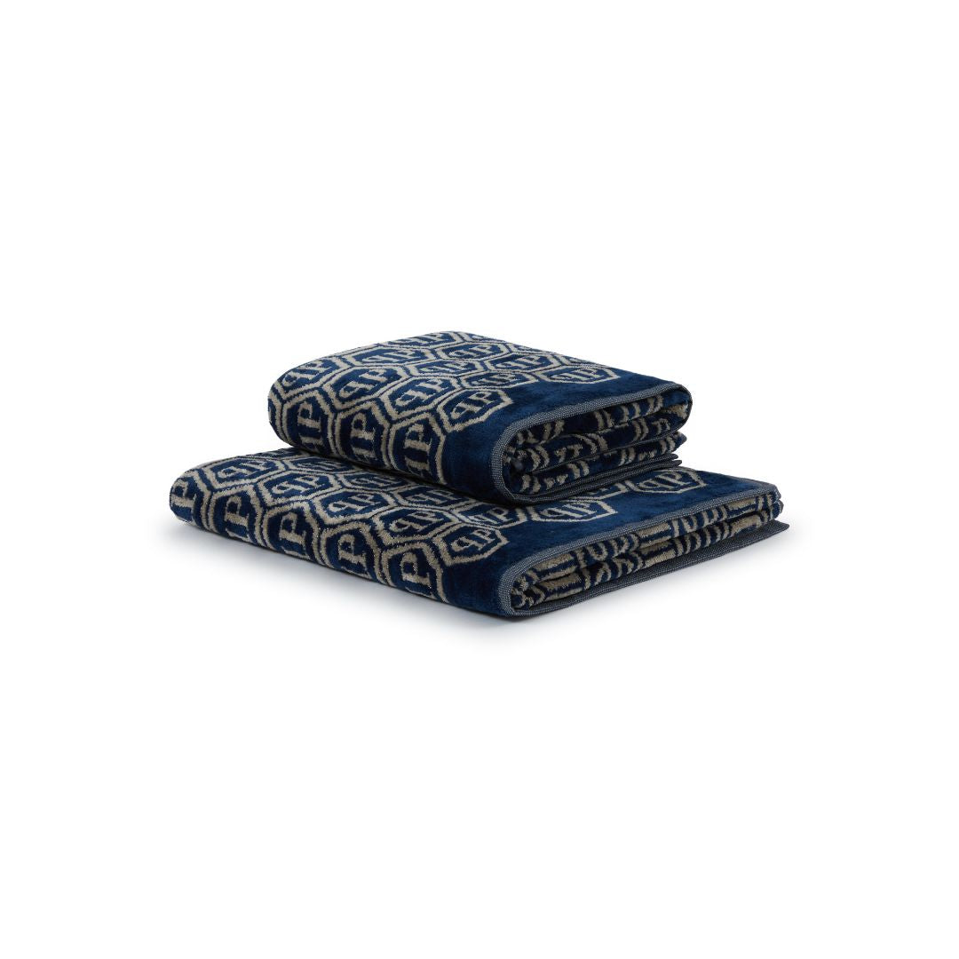 Asciugamano con Ospite Philipp Plein Pattern Moderno in Spugna