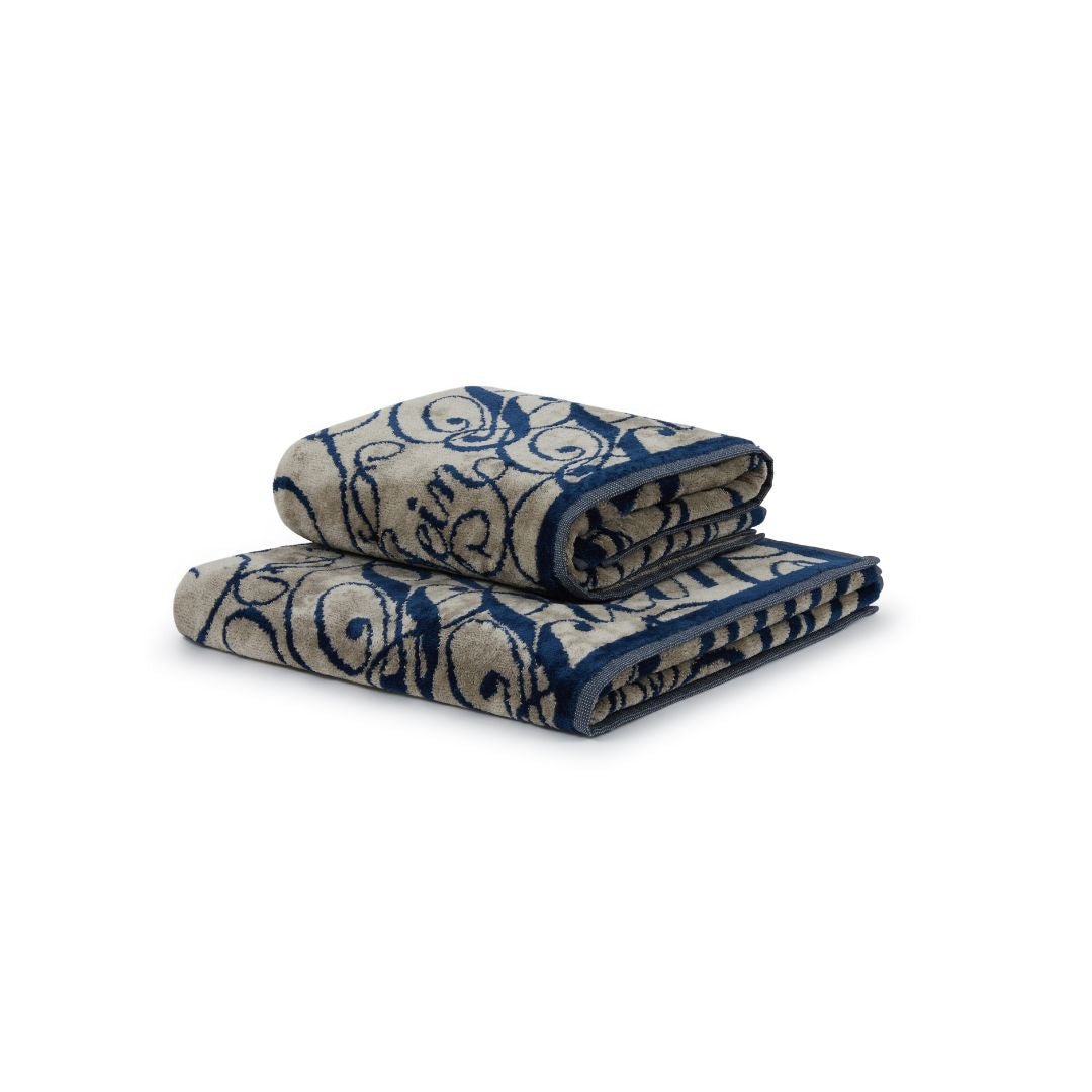 Asciugamano con Ospite Philipp Plein Script Moderno in Spugna