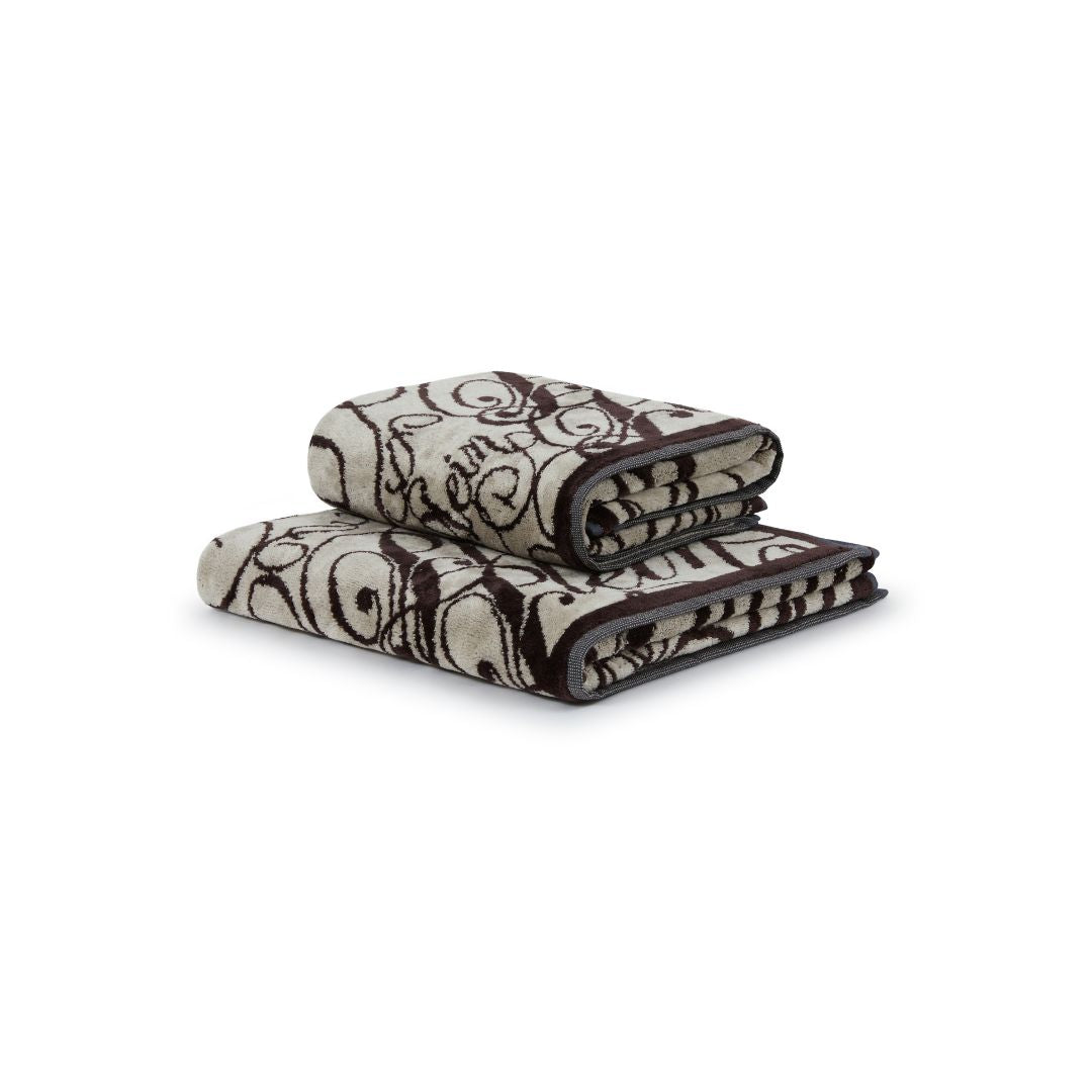 Asciugamano con Ospite Philipp Plein Script Moderno in Spugna