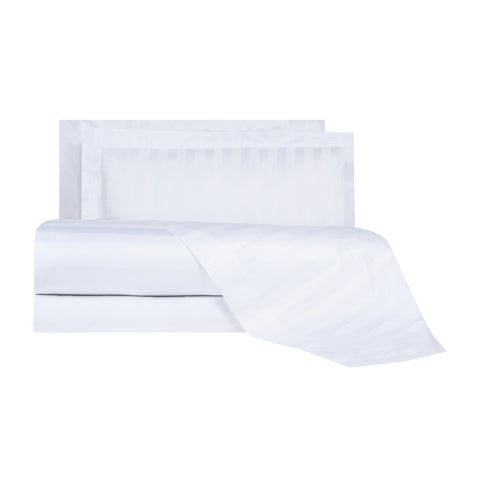 Completo Copripiumino Bellora Onice Tinta Unita in Raso di cotone