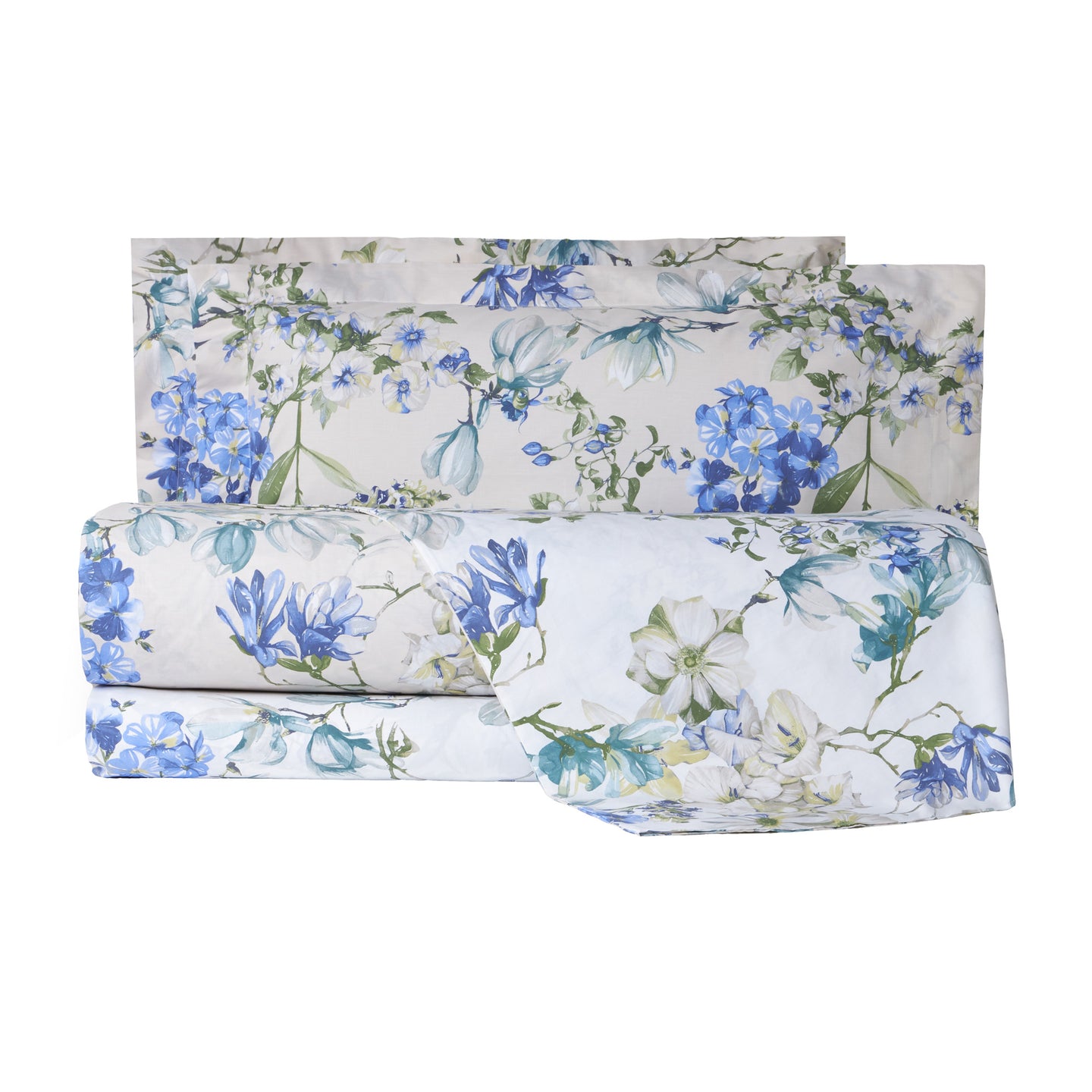 Completo Copripiumino Emporium Orleans Floreale in Percalle