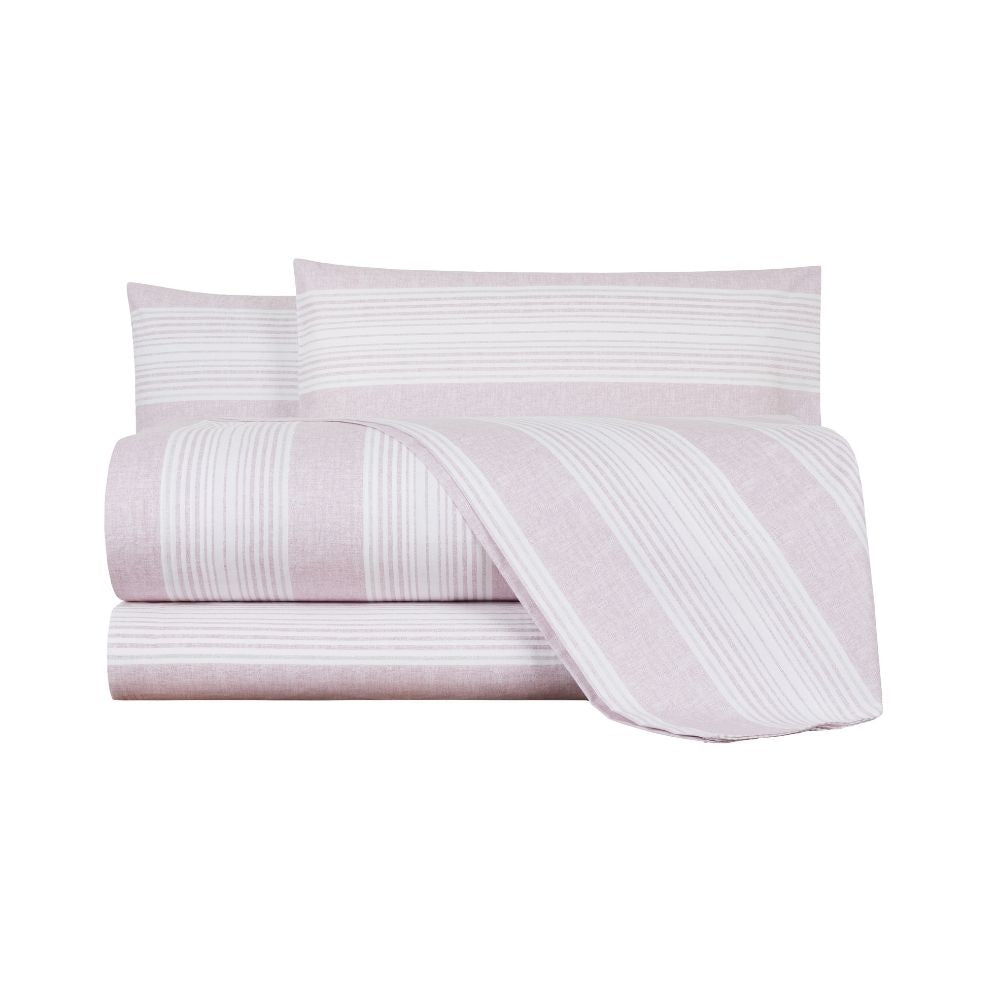 Completo Lenzuola Bellora Jake Geometrico in Percalle