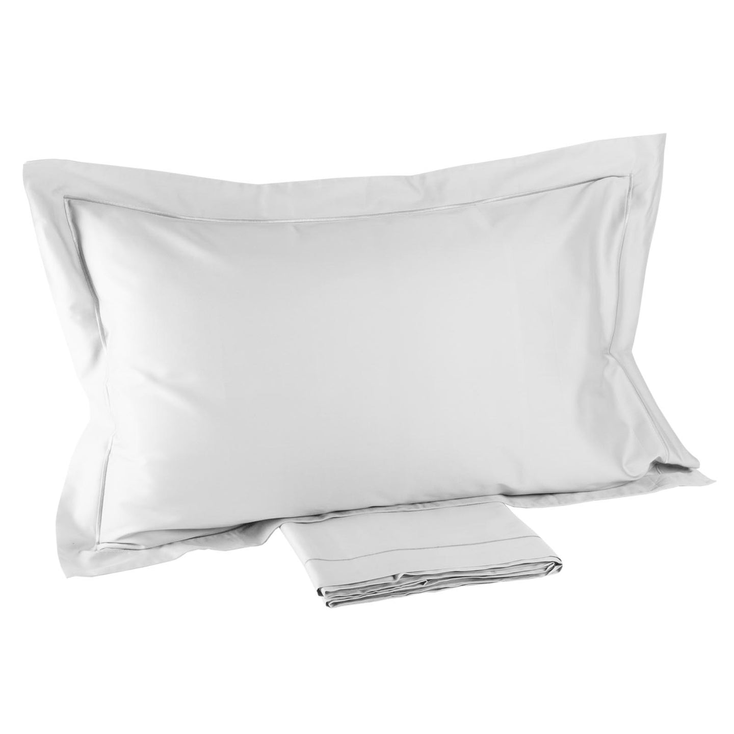 Completo Lenzuola Mirabello Brera Precious sateen Tinta Unita in Raso di cotone