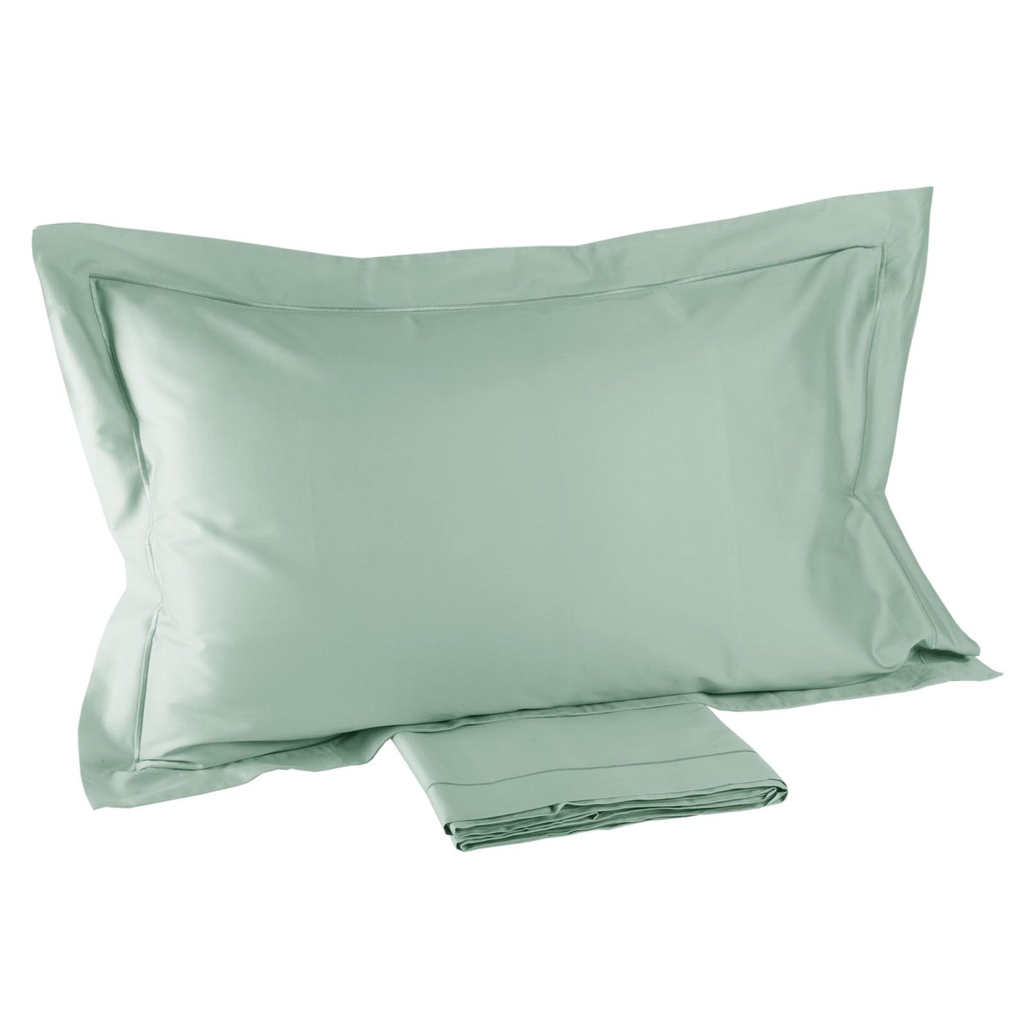 Completo Lenzuola Mirabello Brera Precious sateen Tinta Unita in Raso di cotone